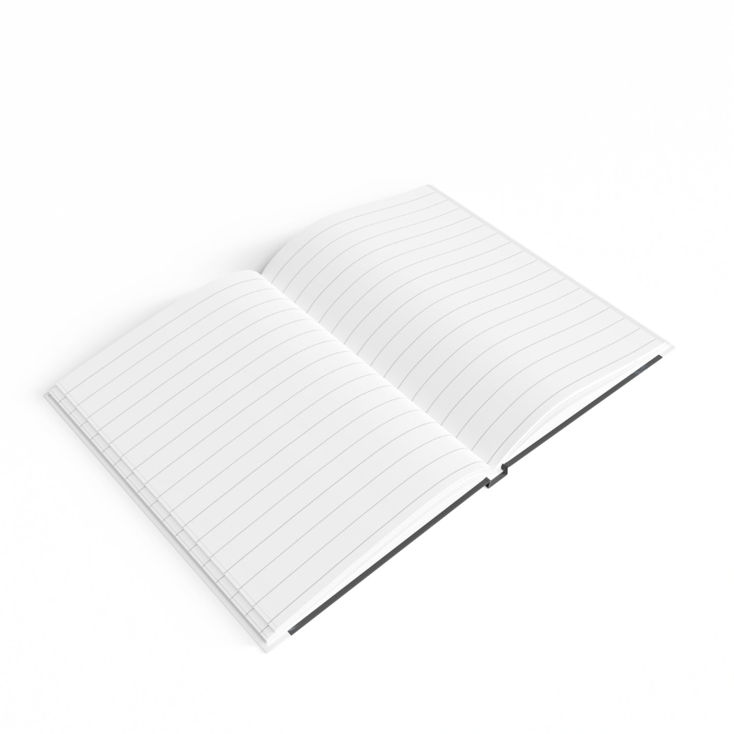 Serene Water Journal - Ruled Line Notebook