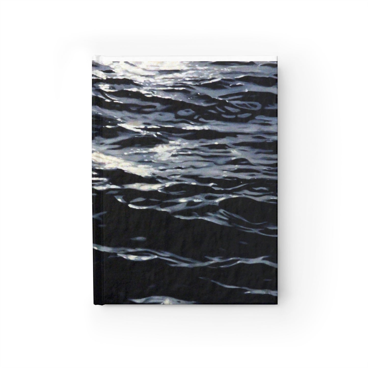 Serene Water Journal - Ruled Line Notebook