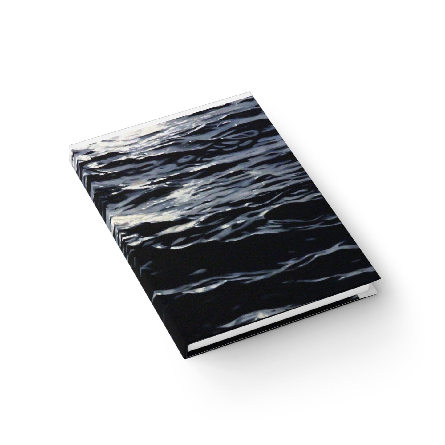 Serene Water Journal - Ruled Line Notebook