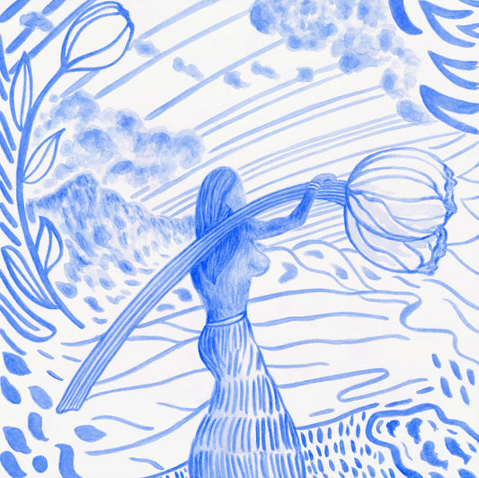 Flower Farmer, Fine Art Print